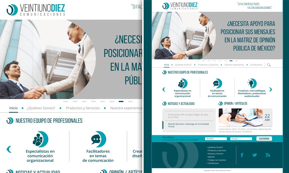 VeintiUno Diez Comunicaciones