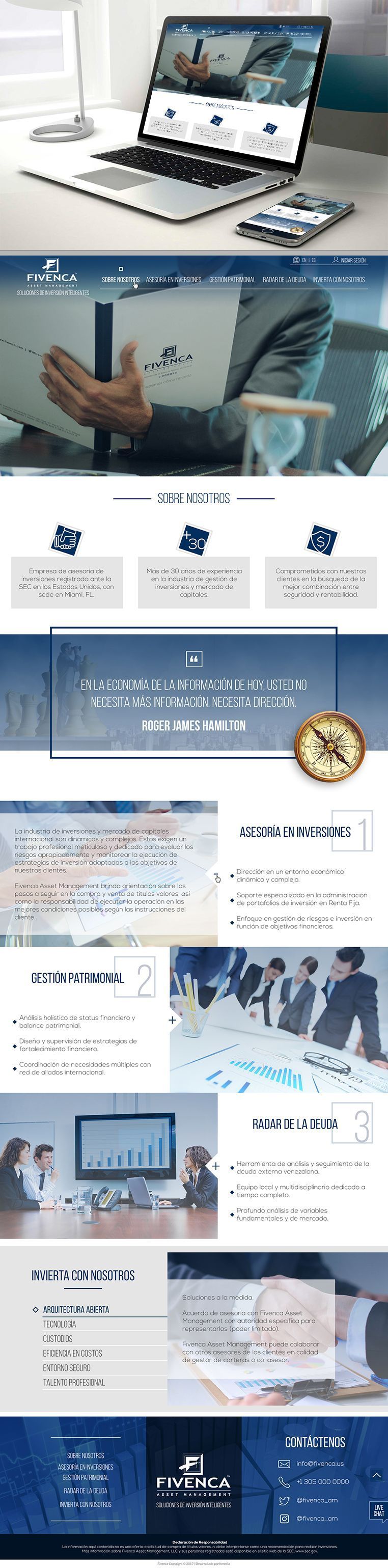 Desarrollo Web Fivenca