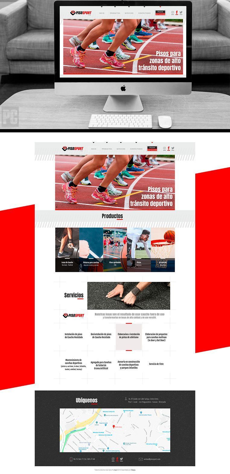 Desarrollo Web Pisosport